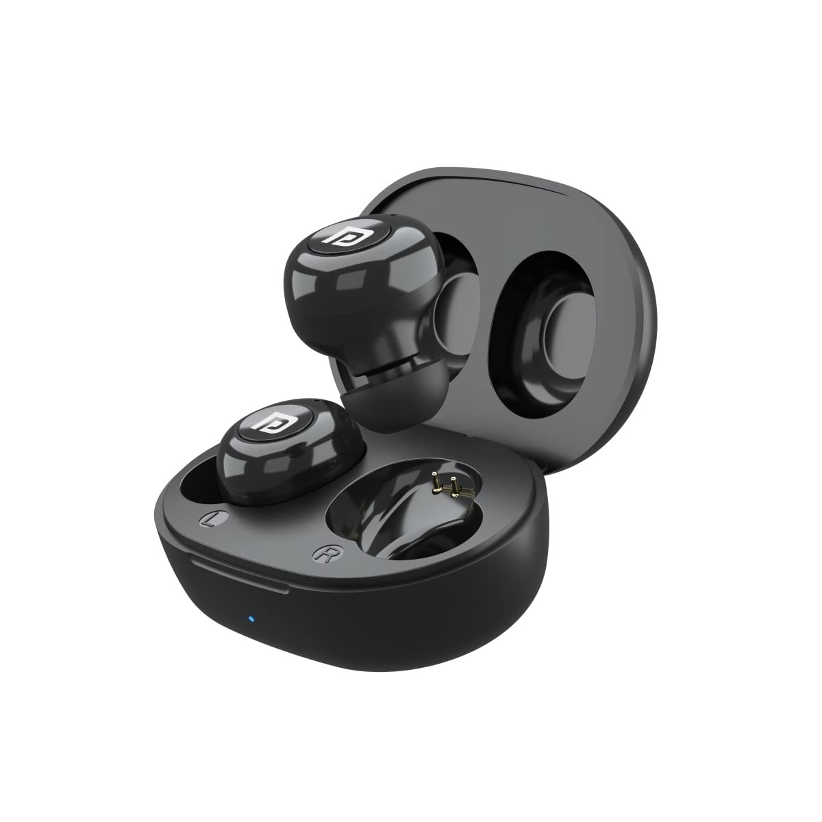 Portronics Harmonics Twins S3 Smart TWS Earbuds,20 Hours Playtime, Booming Bass Bluetooth