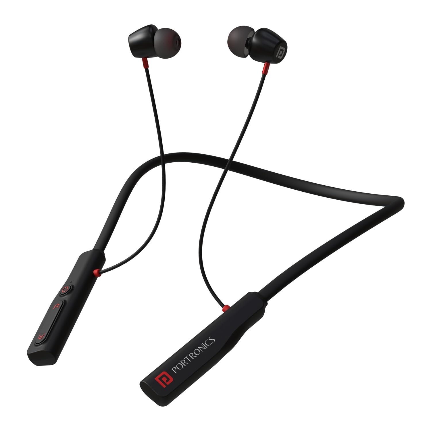Portronics Harmonics Z11 Bluetooth in Ear Earphones,35Hrs Playback,Magnetic Earbuds(ON/OFF) Bluetooth