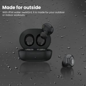 Portronics Harmonics Twins S3 Smart TWS Earbuds,20 Hours Playtime, Booming Bass Bluetooth