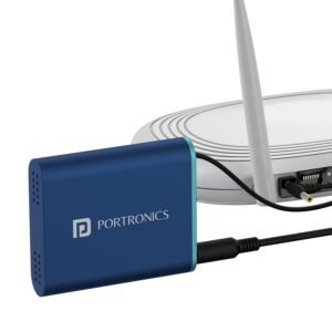 Portronics Power Plus Advanced Mini Router UPS for 12V DC WiFi Router Broadband Modem, 4 Hours Playback