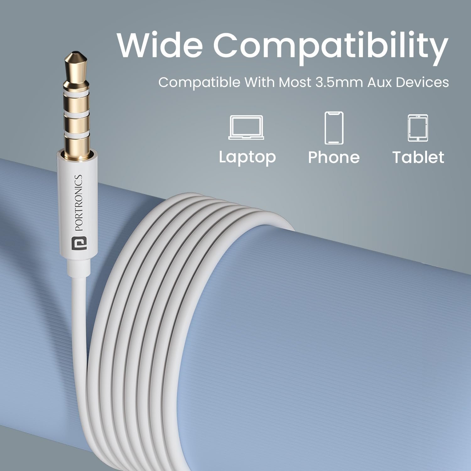 Portronics Conch Sigma A in Ear 3.5mm Wired Earphones,in Line HD Mic,14.2mm Driver Wired - Image 6