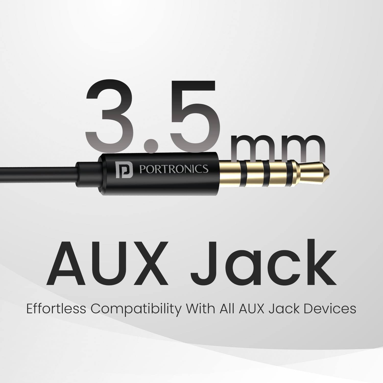 Portronics Conch Theta A in Ear 3.5mm Wired Earphones with In Line HD Mic, Powerful Audio, 14.2mm Dynamic Driver, Unique Earbuds Design, TPE Anti Tangle Wire,In line Controls,Wide Compatibility - Image 4