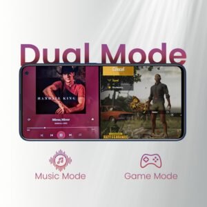 Portronics Harmonics Z9 Bluetooth Neckband With Mic,40Hrs Playtime,Metal Finish,BT 5.3V Bluetooth