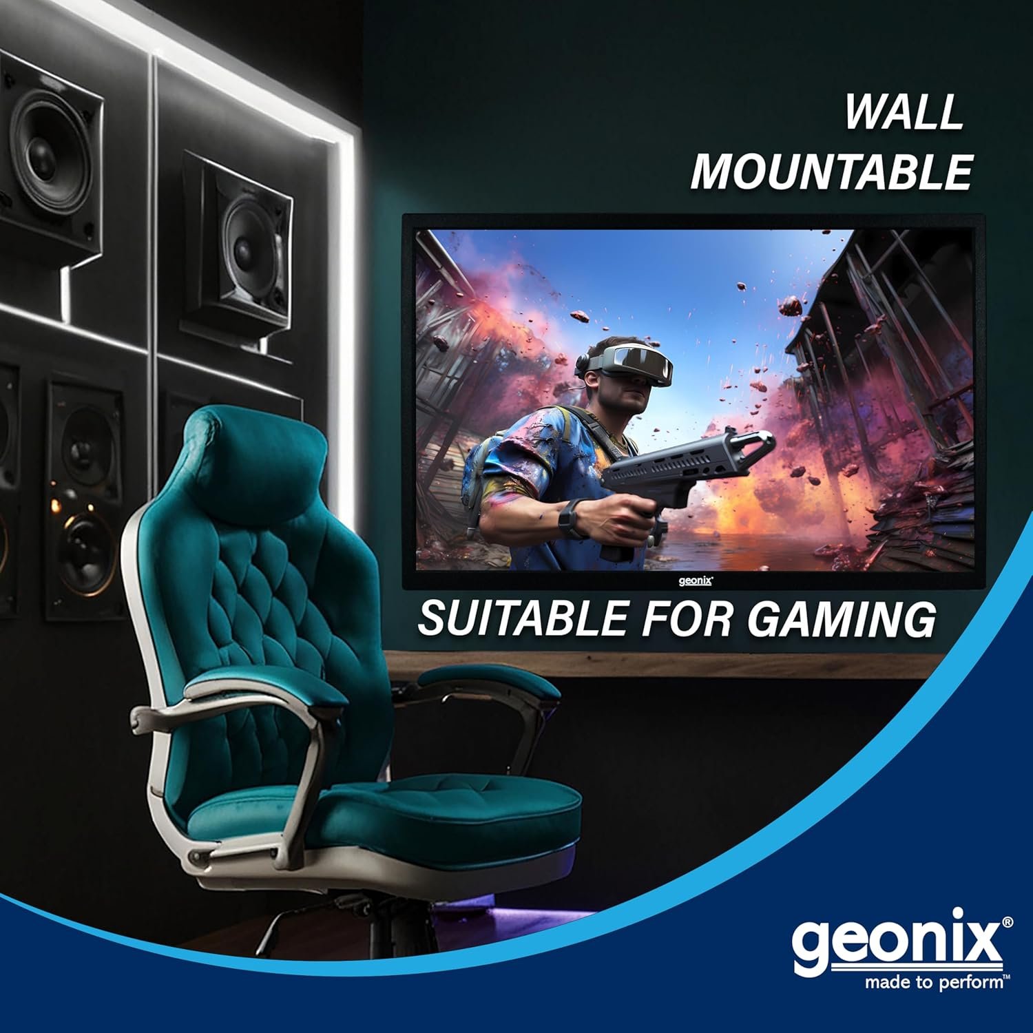 Geonix 22" LED Monitor - Image 3