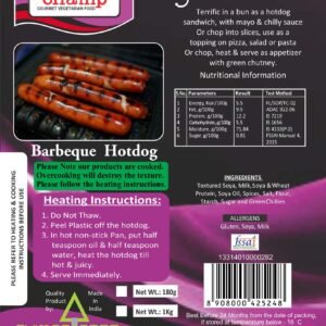 Veg Barbeque Hotdog