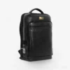 Fingerlock Leather Backpack (Black)