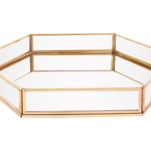 HEXAGON GLASS TRAY