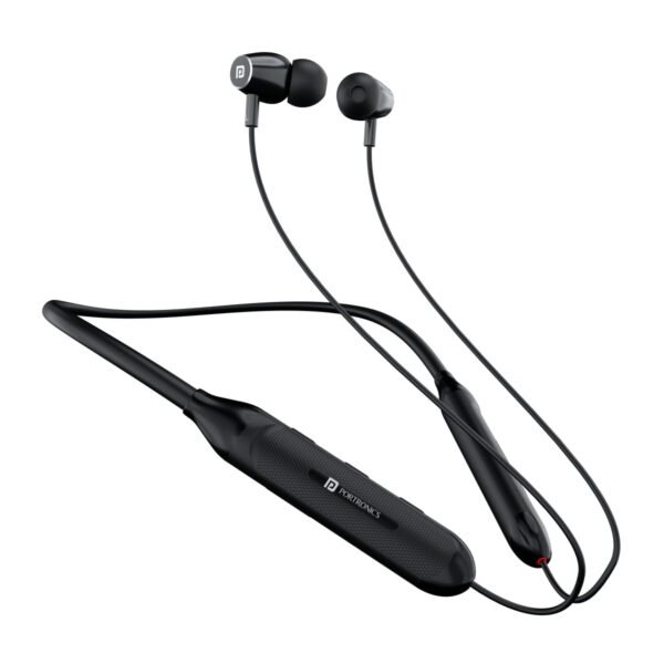 Portronics Z7 with 40Hrs Playback, Gaming Mode, Water Resistant, Fast Charging Bluetooth