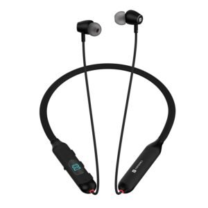 Portronics Harmonics Z8 Neckband with 40H Playtime,Game Mode,Magnetic On/Off,LED Display Bluetooth