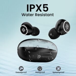 Portronics Harmonics Twins S13 in Ear Earbuds With Mic,24H Playtime