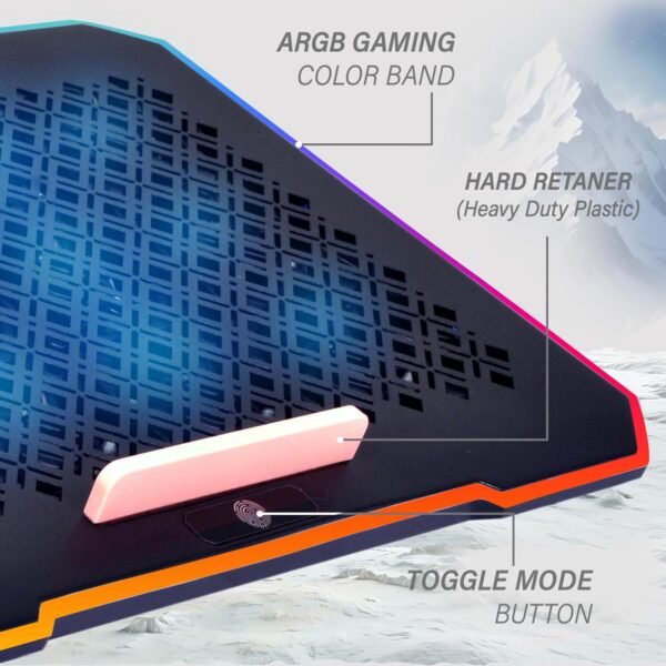 Geonix Ergo 3 Gaming Laptop Cooling Stand - Image 5